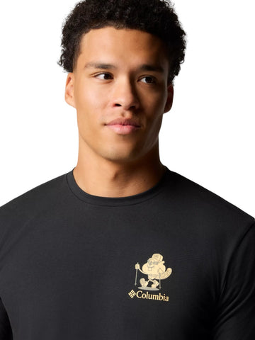 T-shirt Uomo - Nero, Hike On