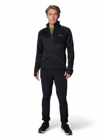 Felpa zip Uomo - Nero