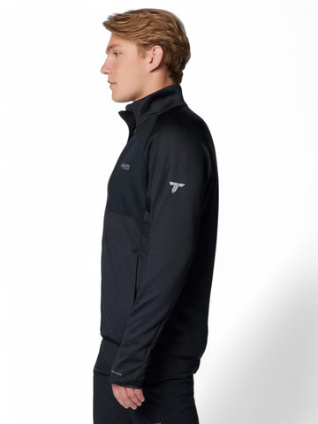 Felpa zip Uomo - Nero