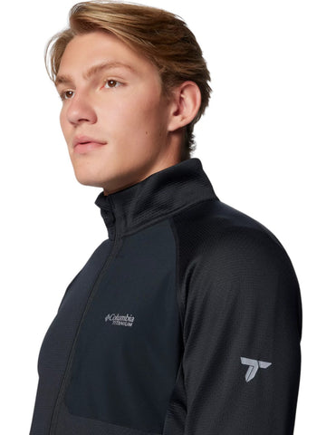 Felpa zip Uomo - Nero