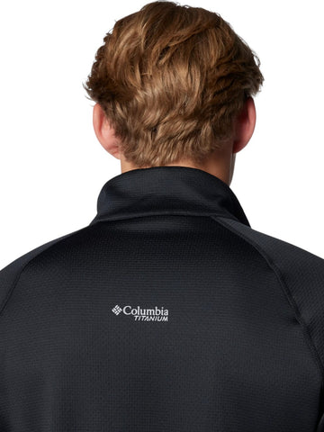 Felpa zip Uomo - Nero