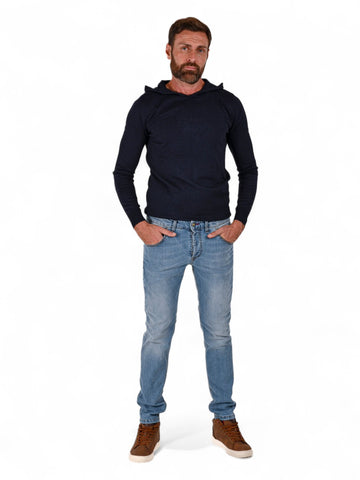 Jeans Displaj Guzman Uomo - Blu