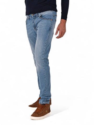 Jeans Displaj Guzman Uomo - Blu