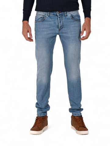 Jeans Displaj Guzman Uomo - Blu