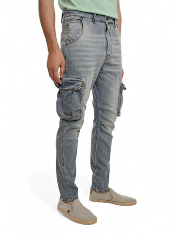 Jeans Displaj Marktas Uomo - Azzurro