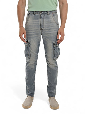 Jeans Displaj Marktas Uomo - Azzurro