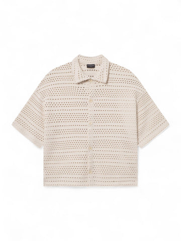 Camicia Uomo - Crema
