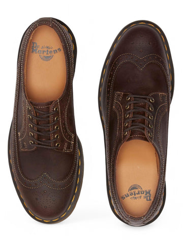 Stringata Dr. Martens 3989 YS Uomo - Marrone