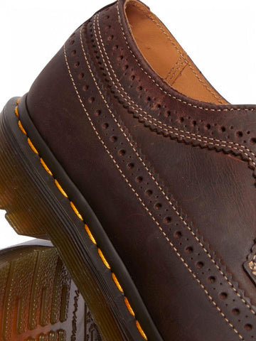 Stringata Dr. Martens 3989 YS Uomo - Marrone