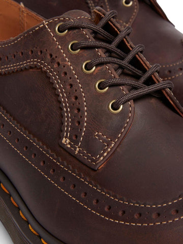 Stringata Dr. Martens 3989 YS Uomo - Marrone