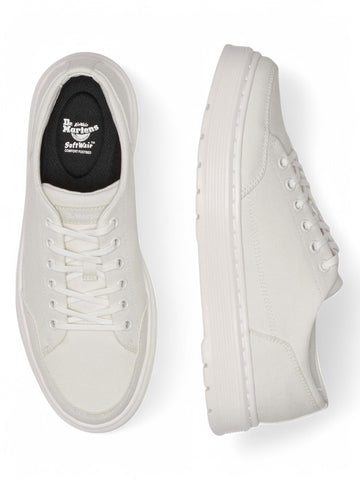 Sneakers Dr. Martens Brookline 6 Eye Uomo - Bianco