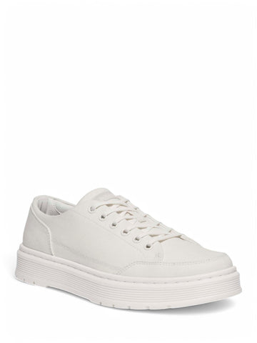 Sneakers Dr. Martens Brookline 6 Eye Uomo - Bianco
