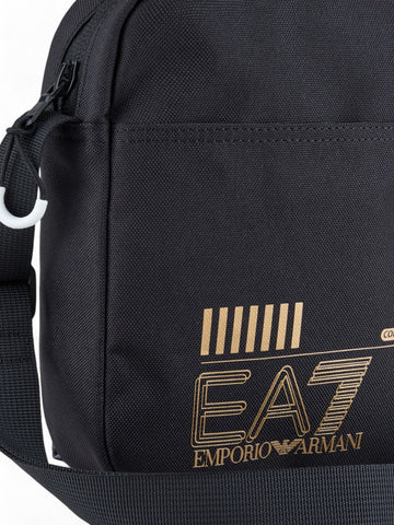 Borsa a tracolla Unisex - Nero/oro