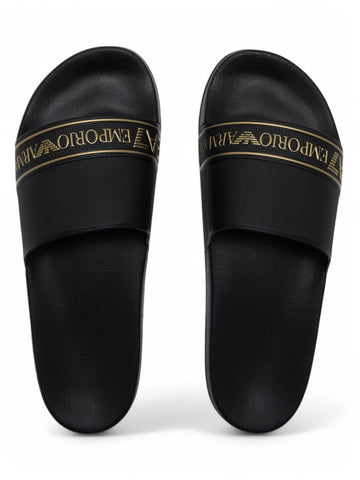 Ciabatte Unisex - Nero/oro