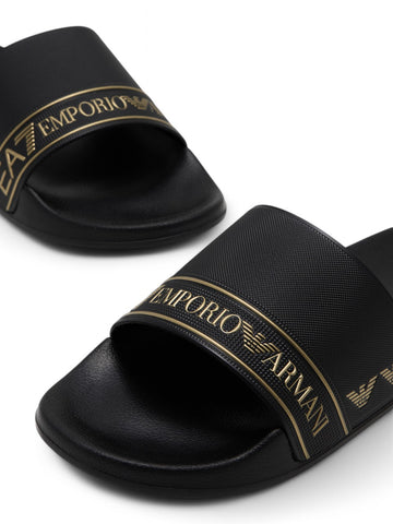 Ciabatte Unisex - Nero/oro