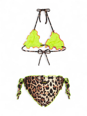 Bikini triangolo Bambina - maculato