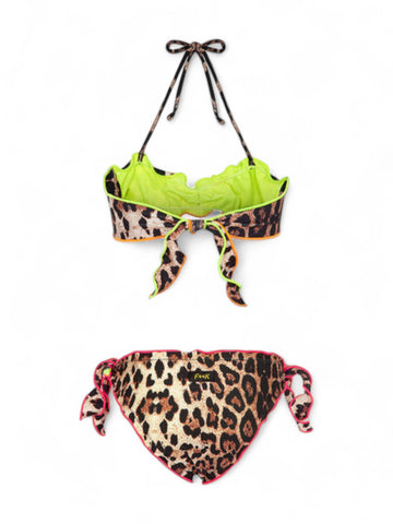 Bikini fascia Bambina - maculato