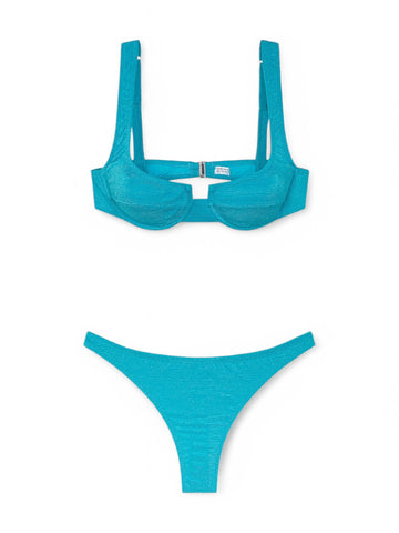 Bikini fascia Donna - Turchese