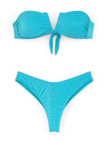Bikini fascia Donna - Turchese