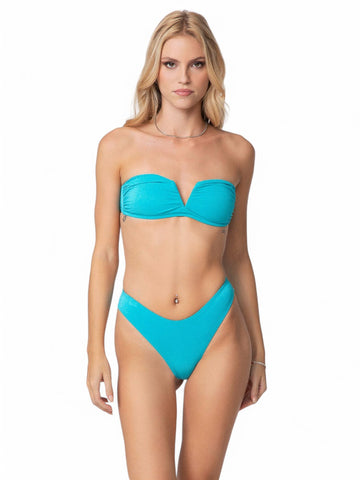 Bikini fascia Donna - Turchese