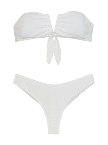 Bikini fascia Donna - Bianco