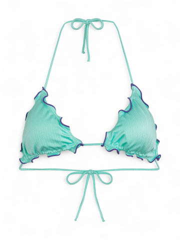 Costume triangolo Donna - Verde acqua