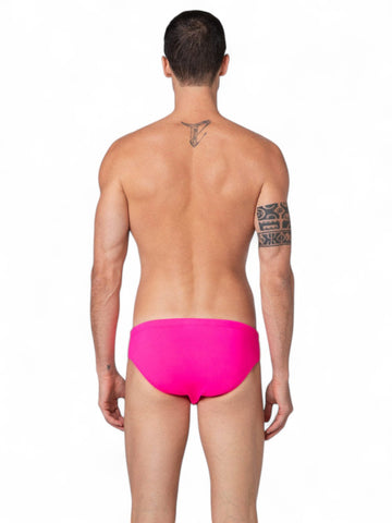 Costume slip Uomo - Fucsia