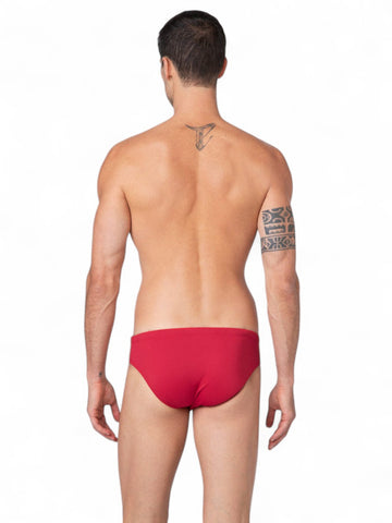 Costume slip Uomo - Rosso