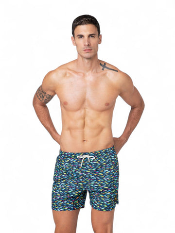 Costume boxer Uomo - Multicolore