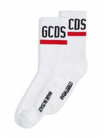 Calzini Unisex - Bianco/rosso