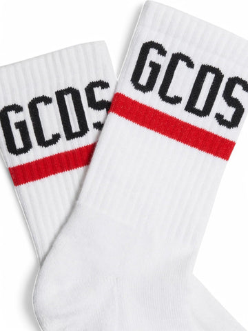 Calzini Unisex - Bianco/rosso