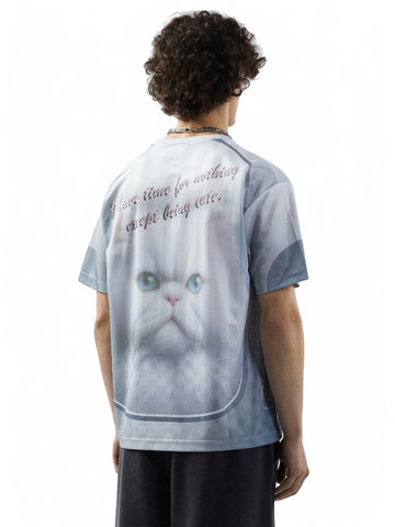 T-shirt Donna - Bianco/grigio