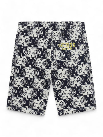 Bermuda Bambino - GUESS LOGO BLUE