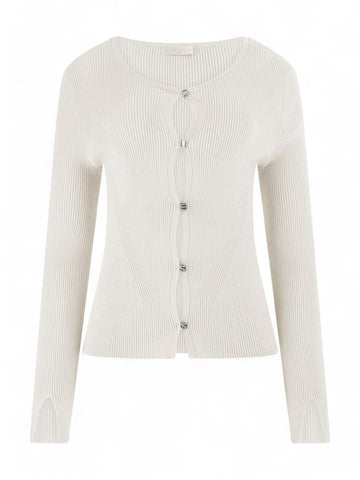 Cardigan Donna - MUTED STONE