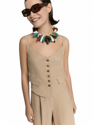Gilet Donna - Beige