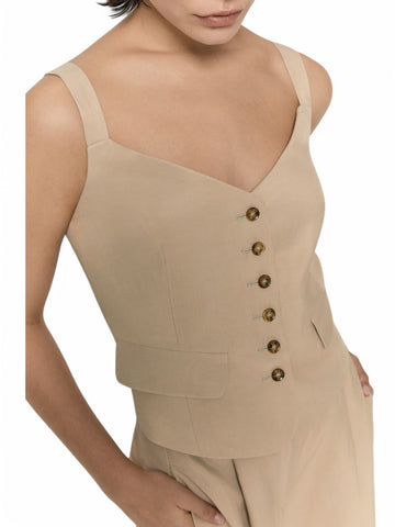Gilet Donna - Beige