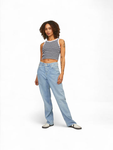 Top Donna - Bianco/nero