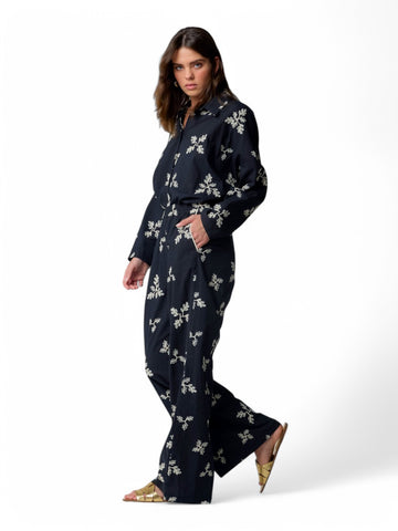 Pantalone Donna - Nero/naturale