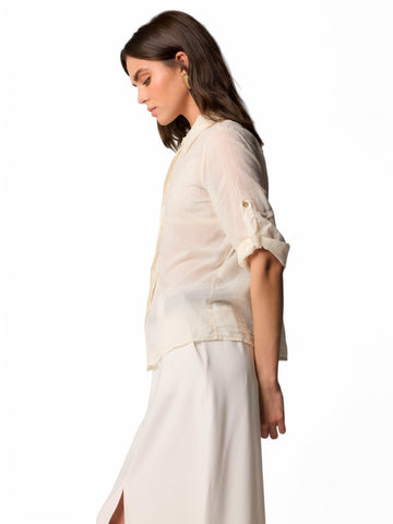 Camicia Donna - Latte