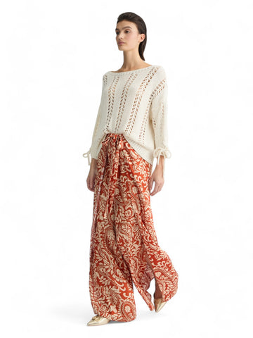 Pantalone Donna - Terracotta