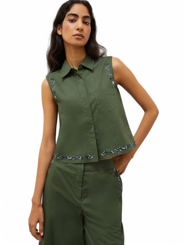 Top Donna - Verde