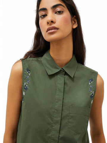 Top Donna - Verde