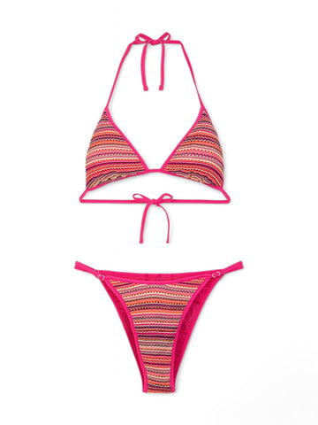 Bikini triangolo Donna - Fucsia