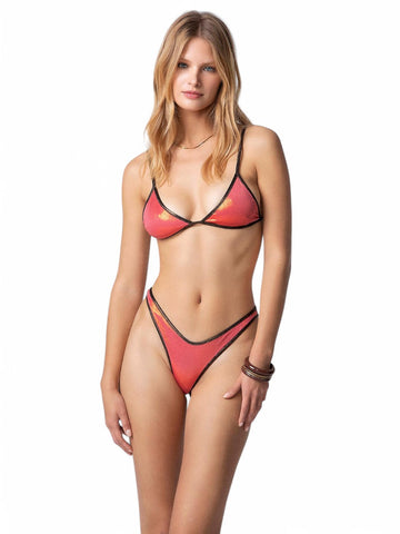 Bikini triangolo Donna - Arancione