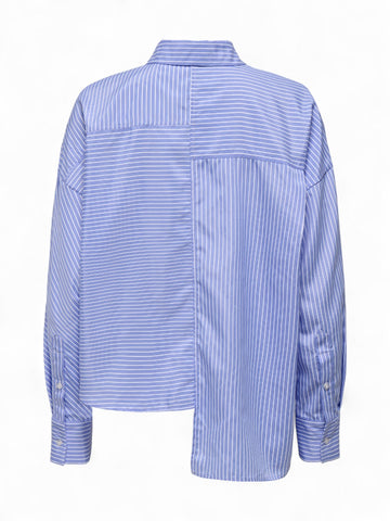 Camicia Donna - Bianco/blu