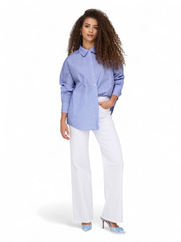Camicia Donna - Bianco/blu