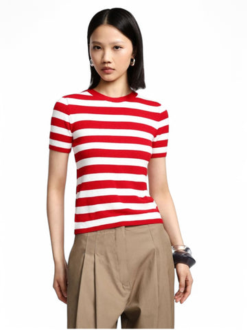 Maglia Donna - Panna/Rosso