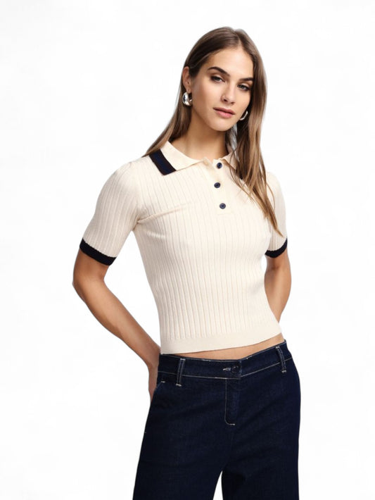 Polo Donna - Panna