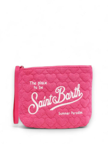 Pochette Saint Barth Aline Donna - Fucsia