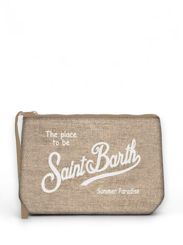 Borsa Saint Barth Aline Donna - Beige